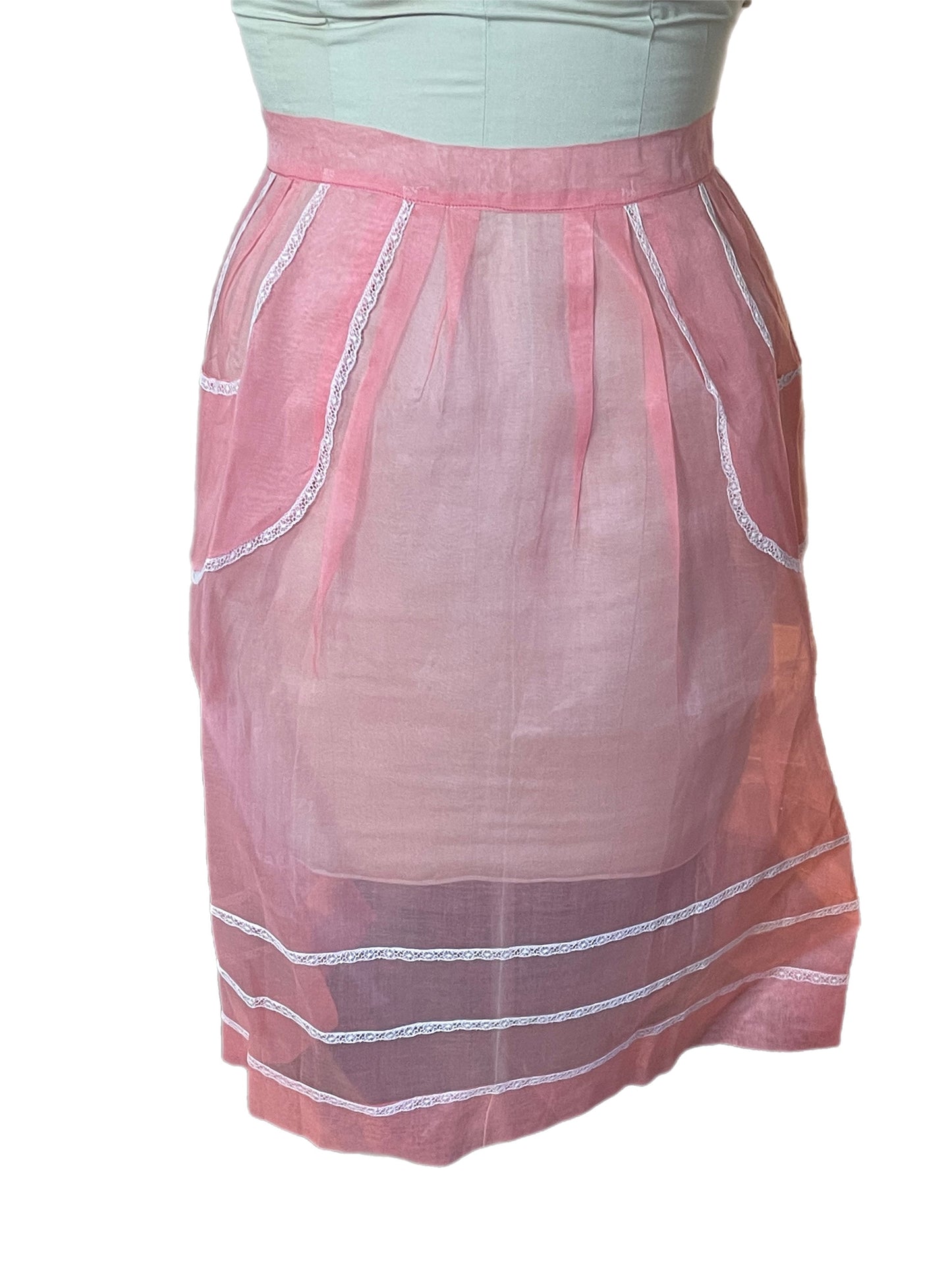 Sheer Pink Kitchen Apron