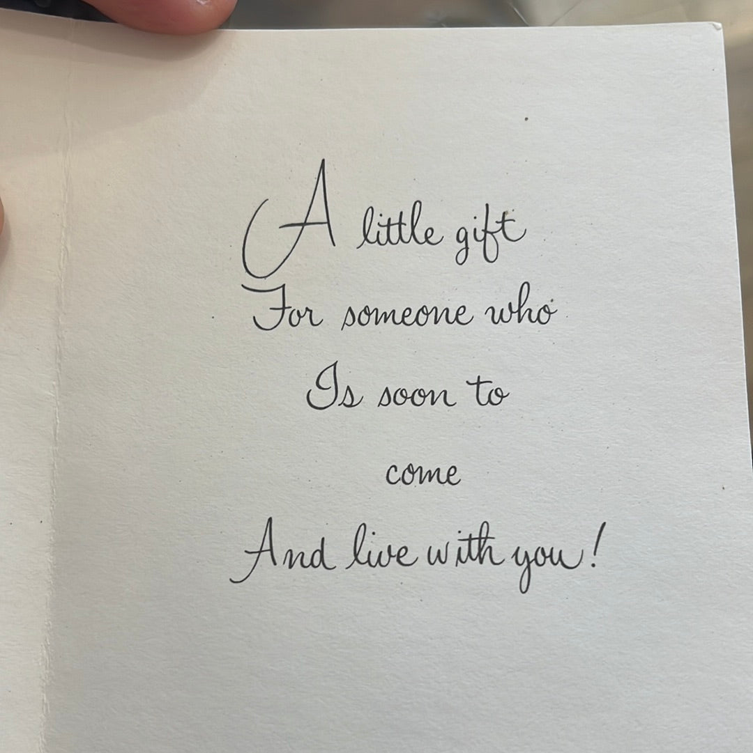 Something for baby card