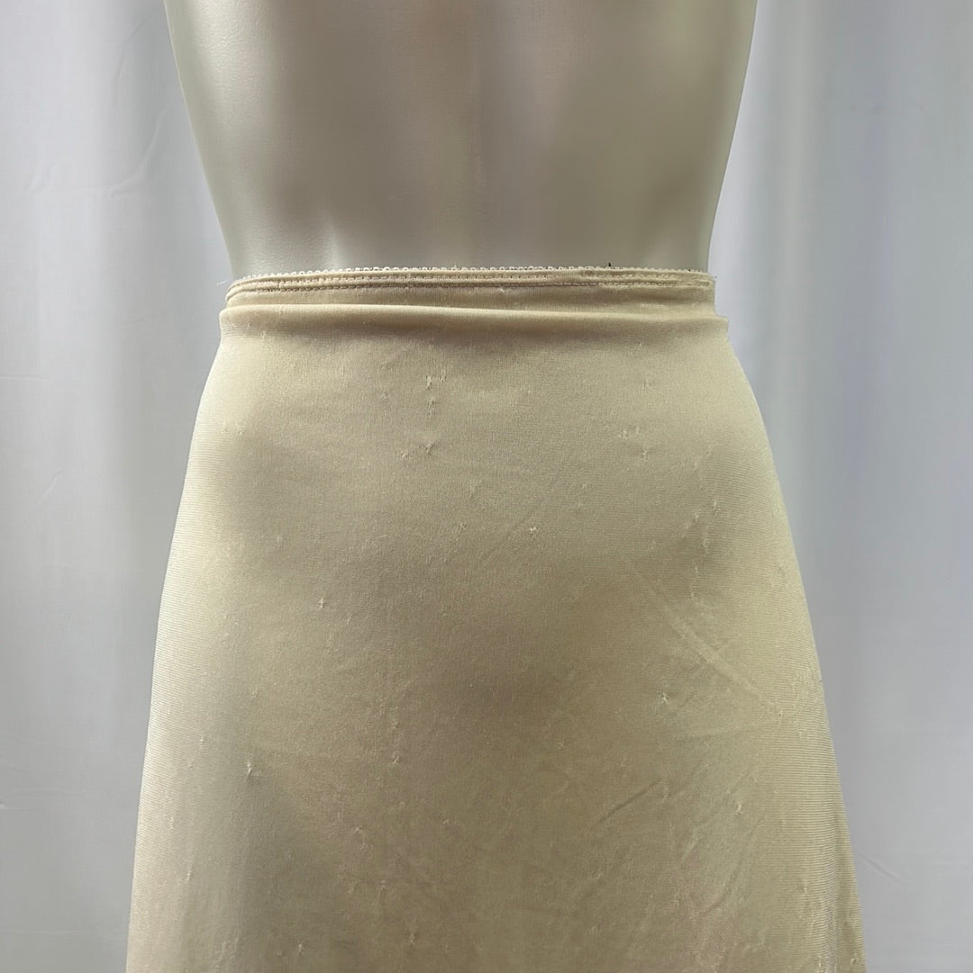 Beige Silk Lace Slip