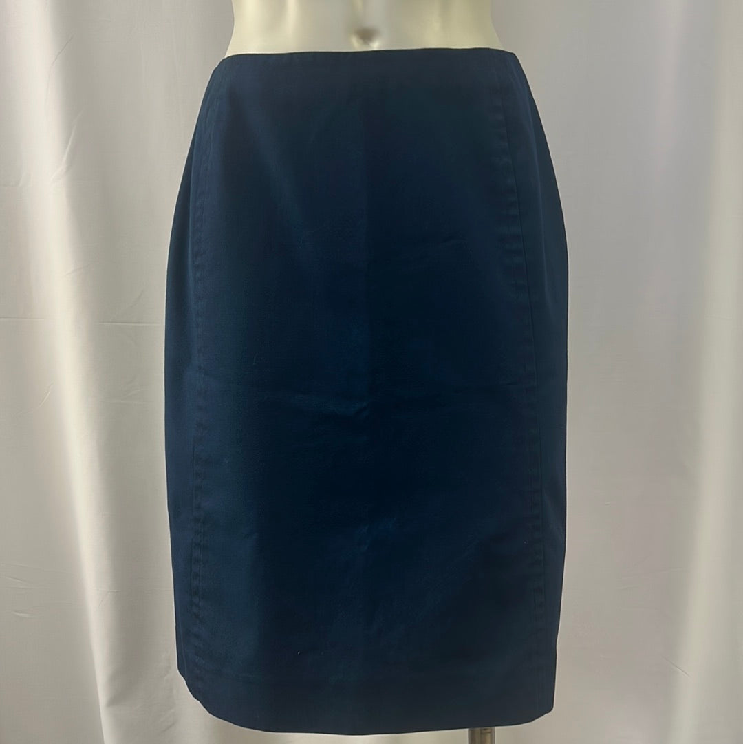 Navy Blue 60s Skirt