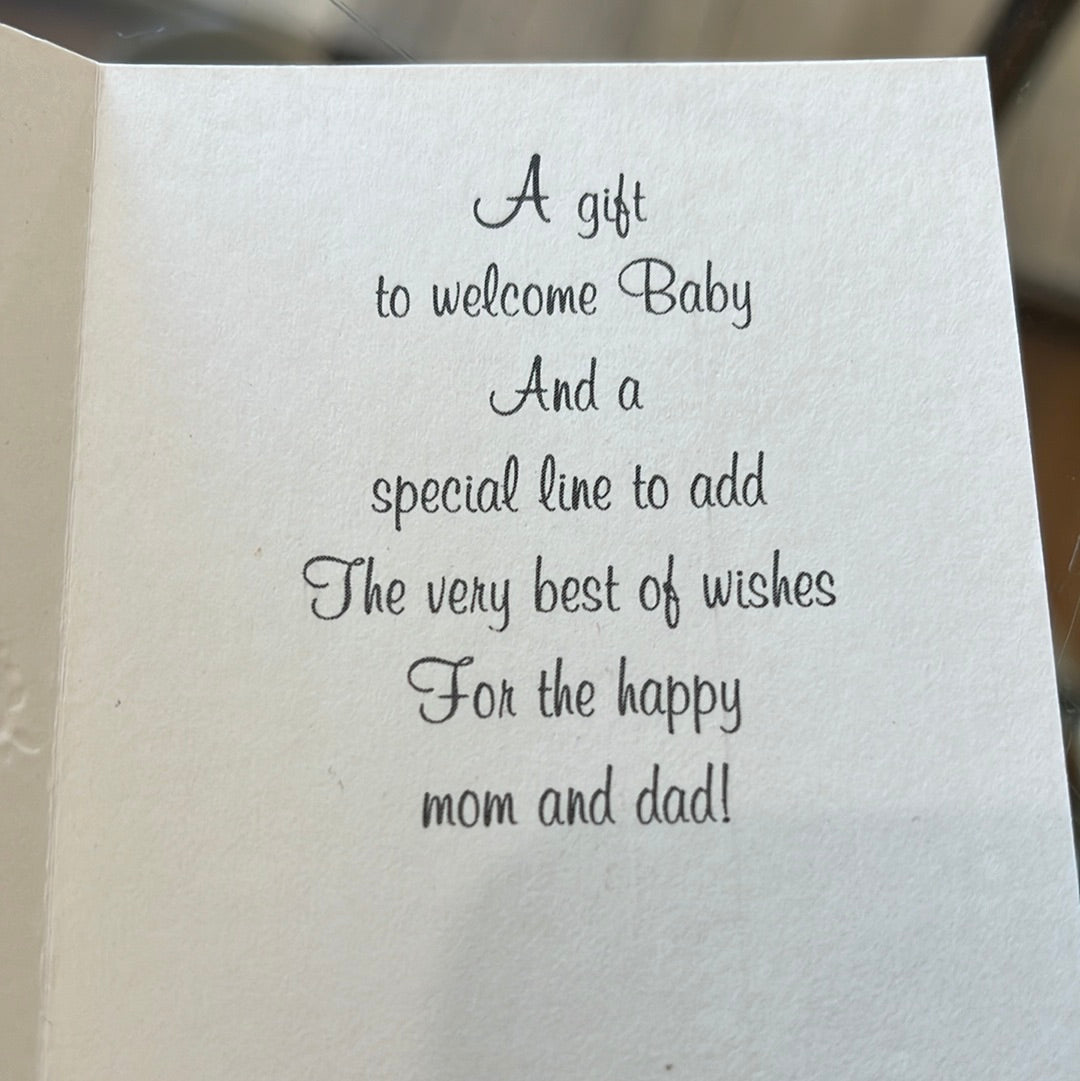 A gift for your baby card