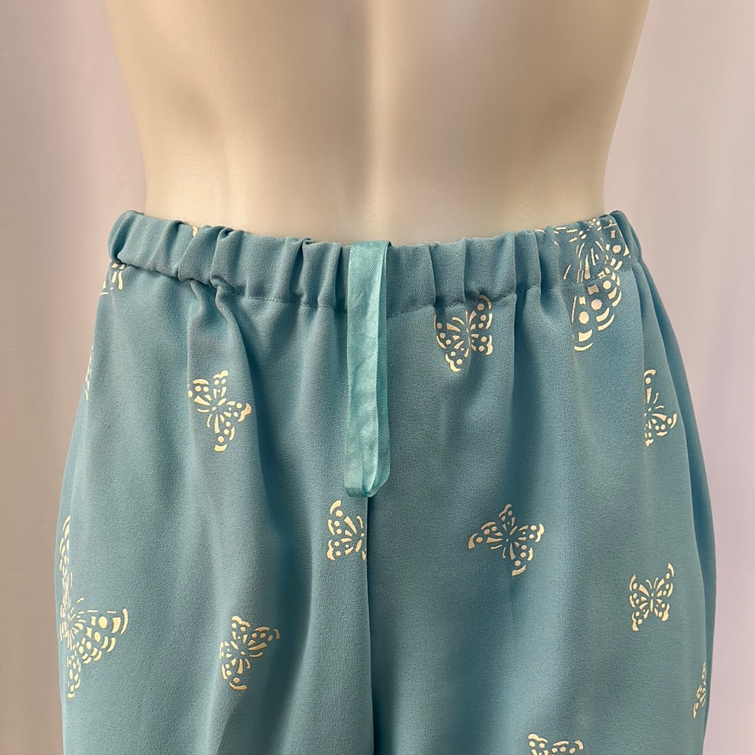 Two-Piece Butterfly Pajama Set