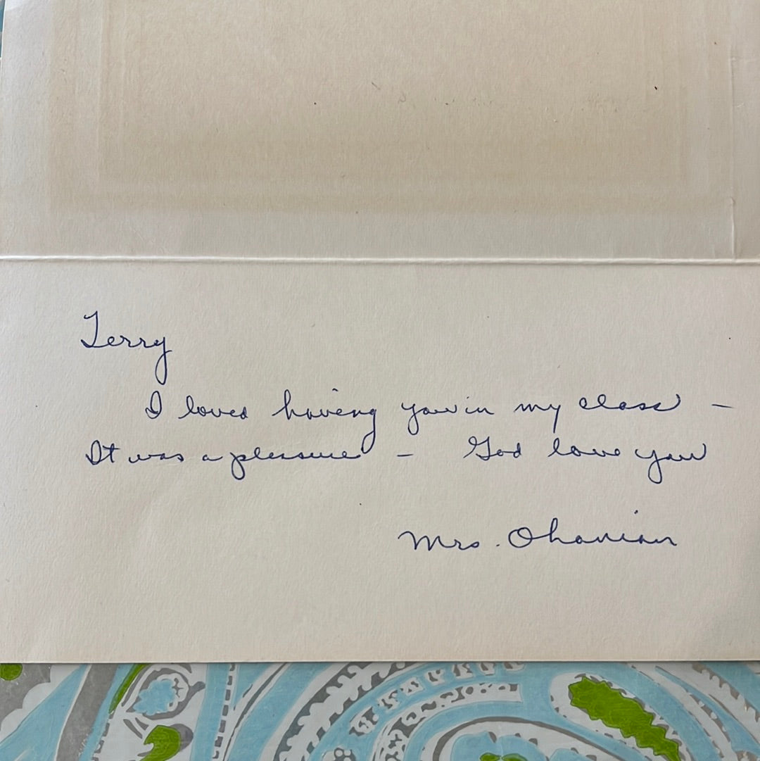 Set of 3 embroidered cotton hankies