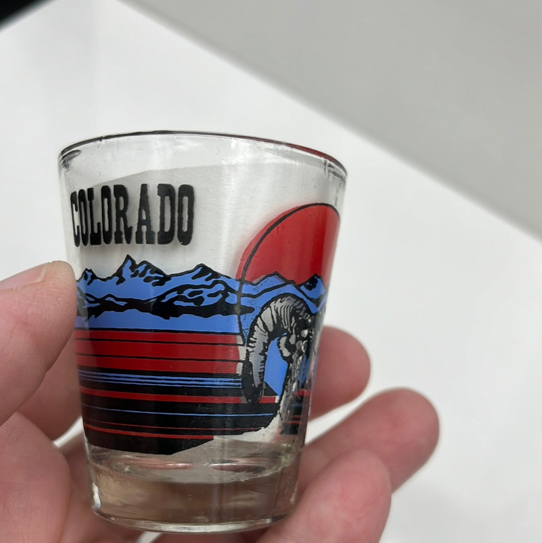 “High Country” Colorado Shot Glass