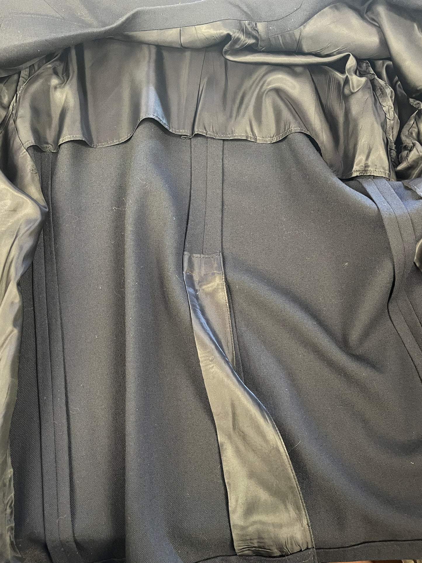 Late 60s/70s Dark Blue Suit Coat