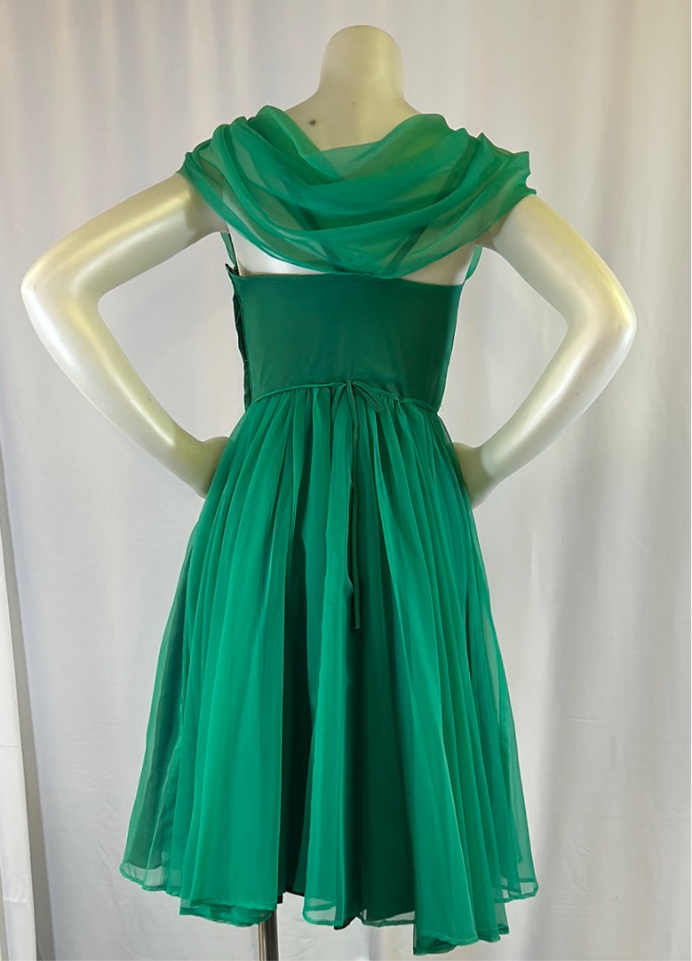 Emerald Green Party Dress