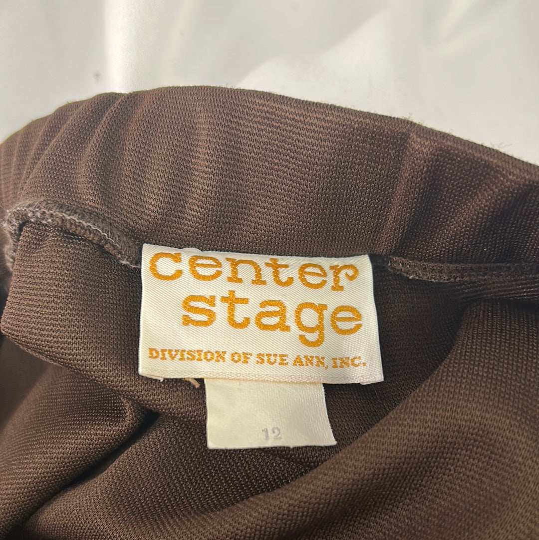 Women’s Plain Brown Skirt