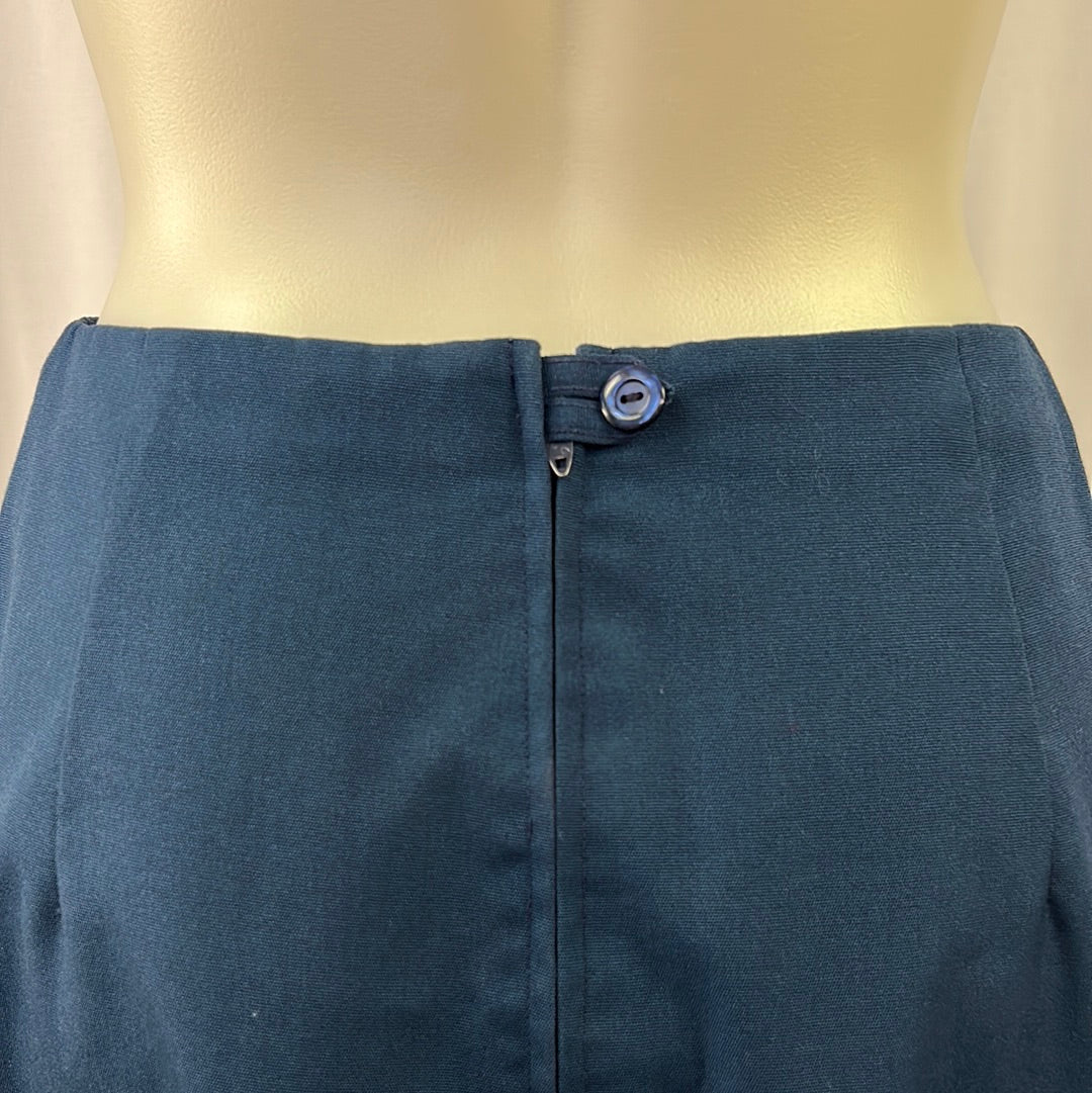 Navy Blue 60s Skirt