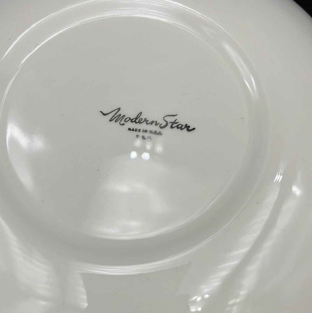 Homer Laughlin Modern Star Cup & Saucer