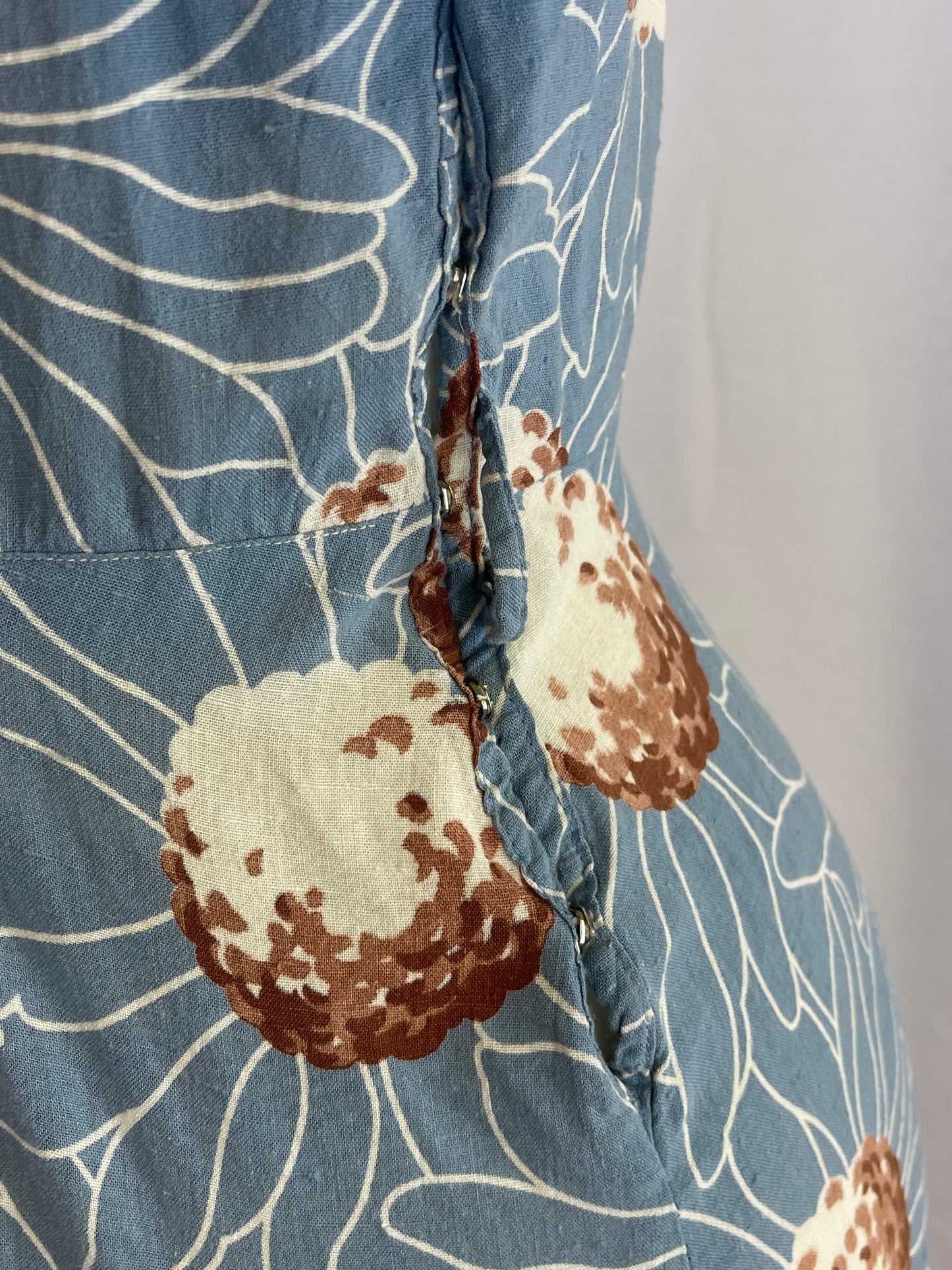 40s Cotton Day Dress