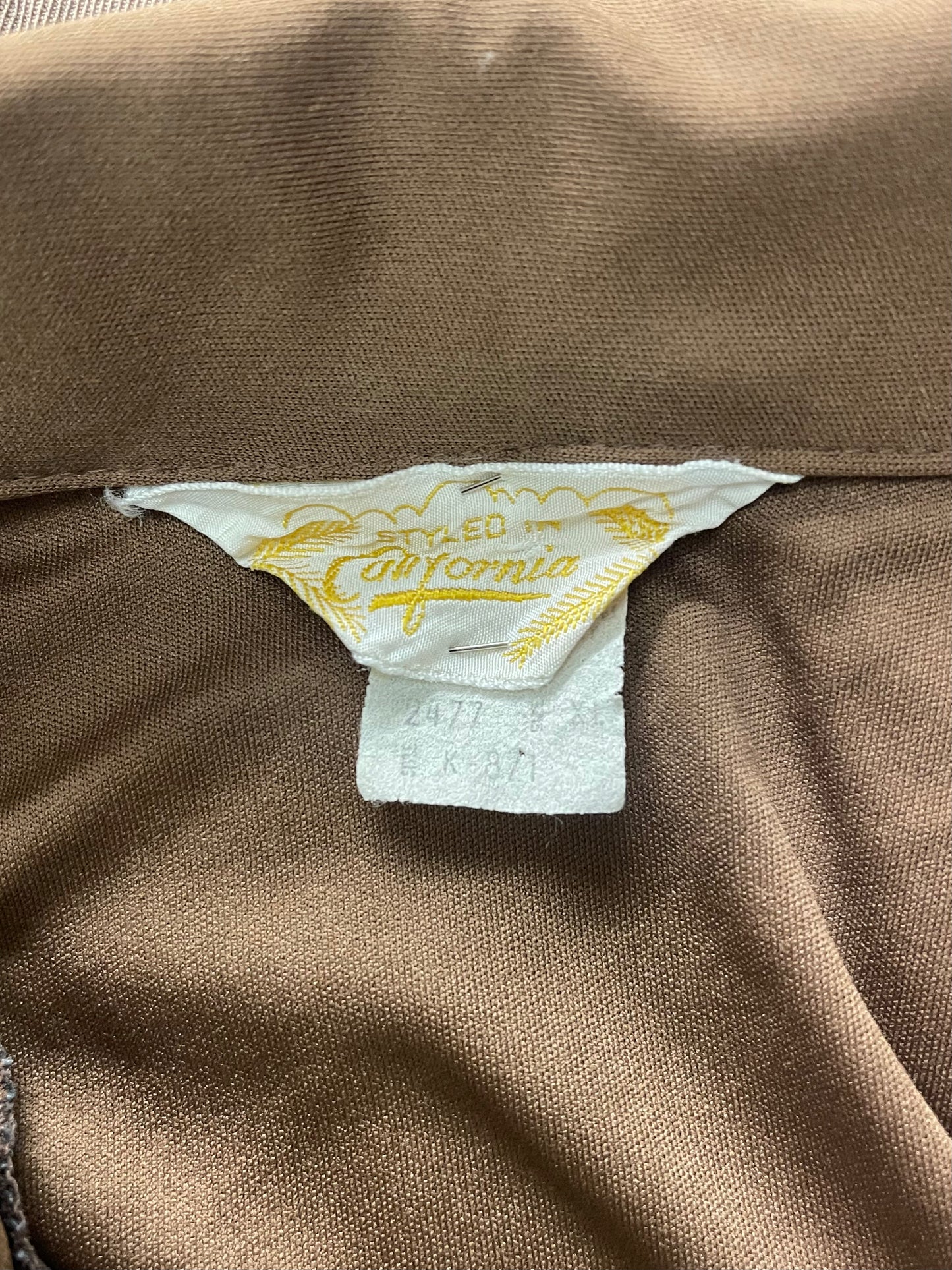 Brown Button up Shirt