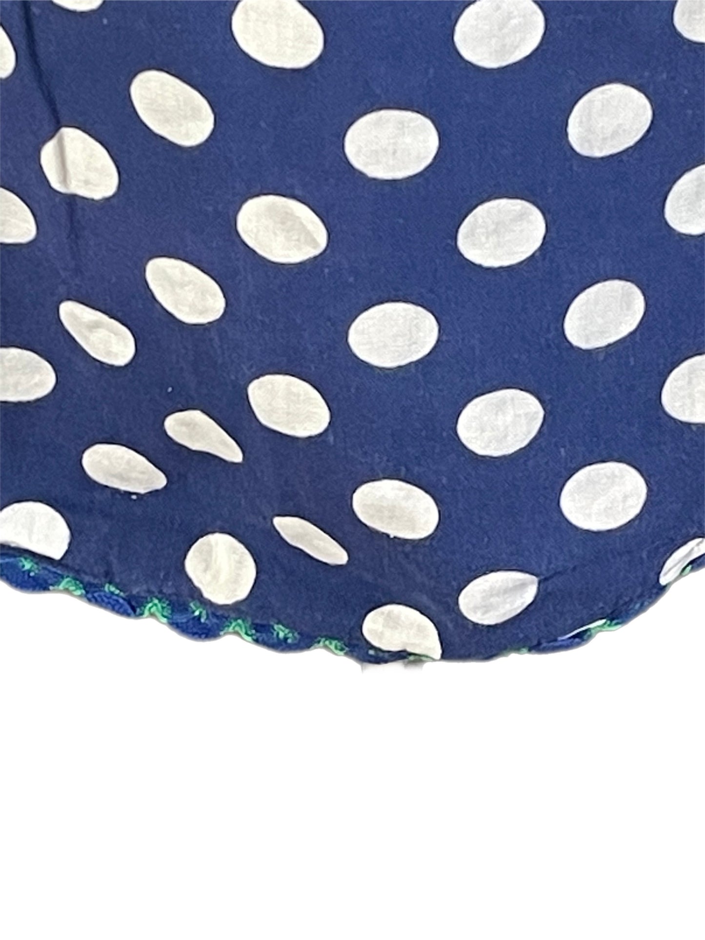 Blue & white Polka Dot Kitchen Apron