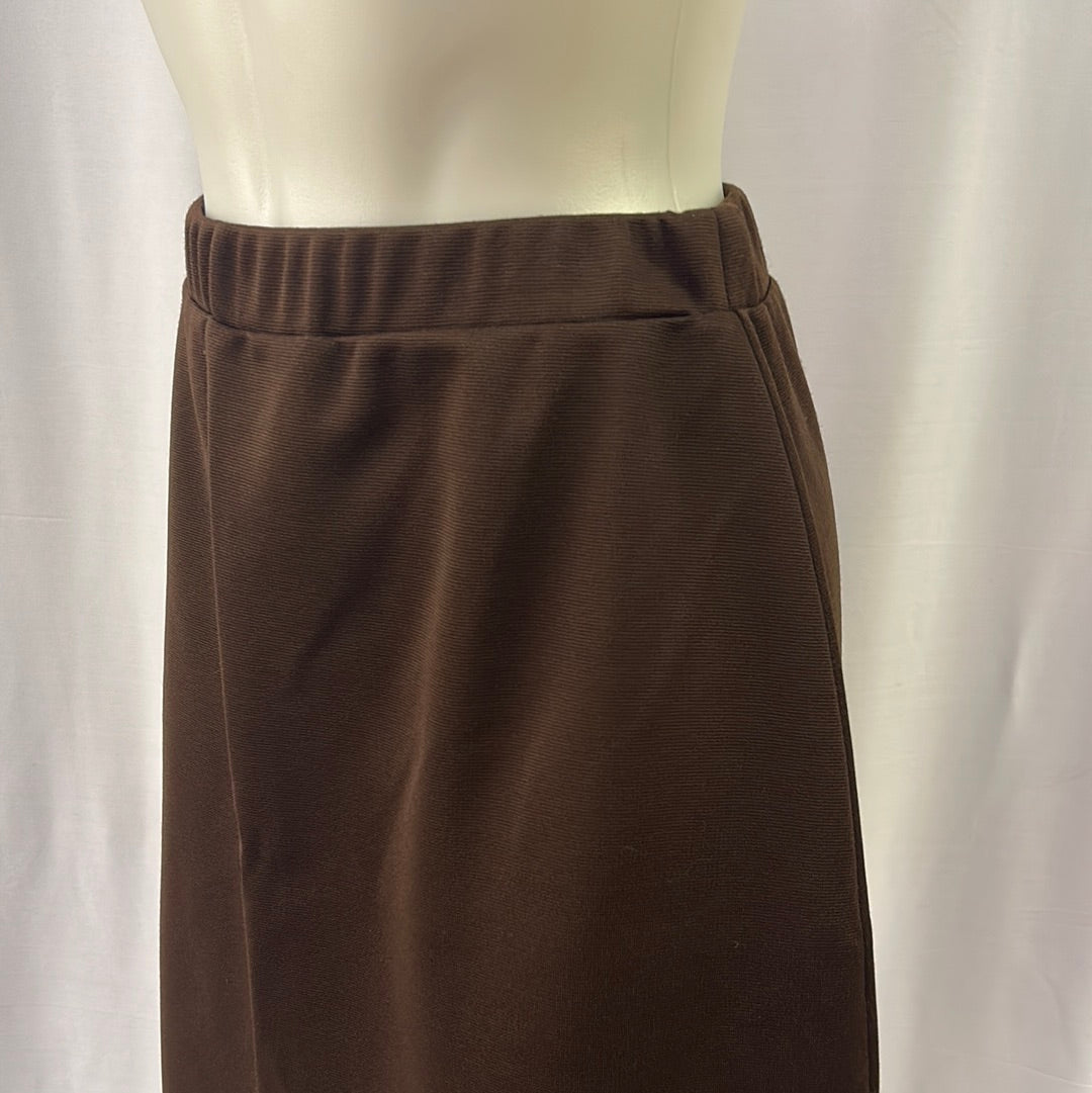 Women’s Plain Brown Skirt