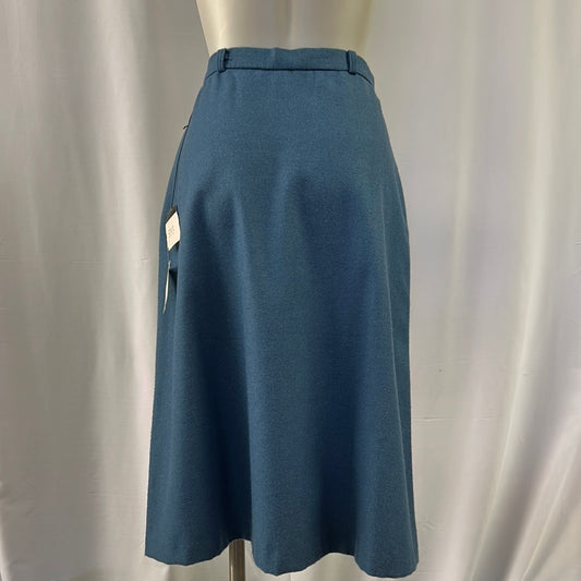Women’s Dark Blue Wool Skirt