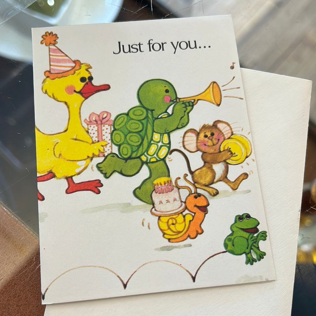 Birthday gift card