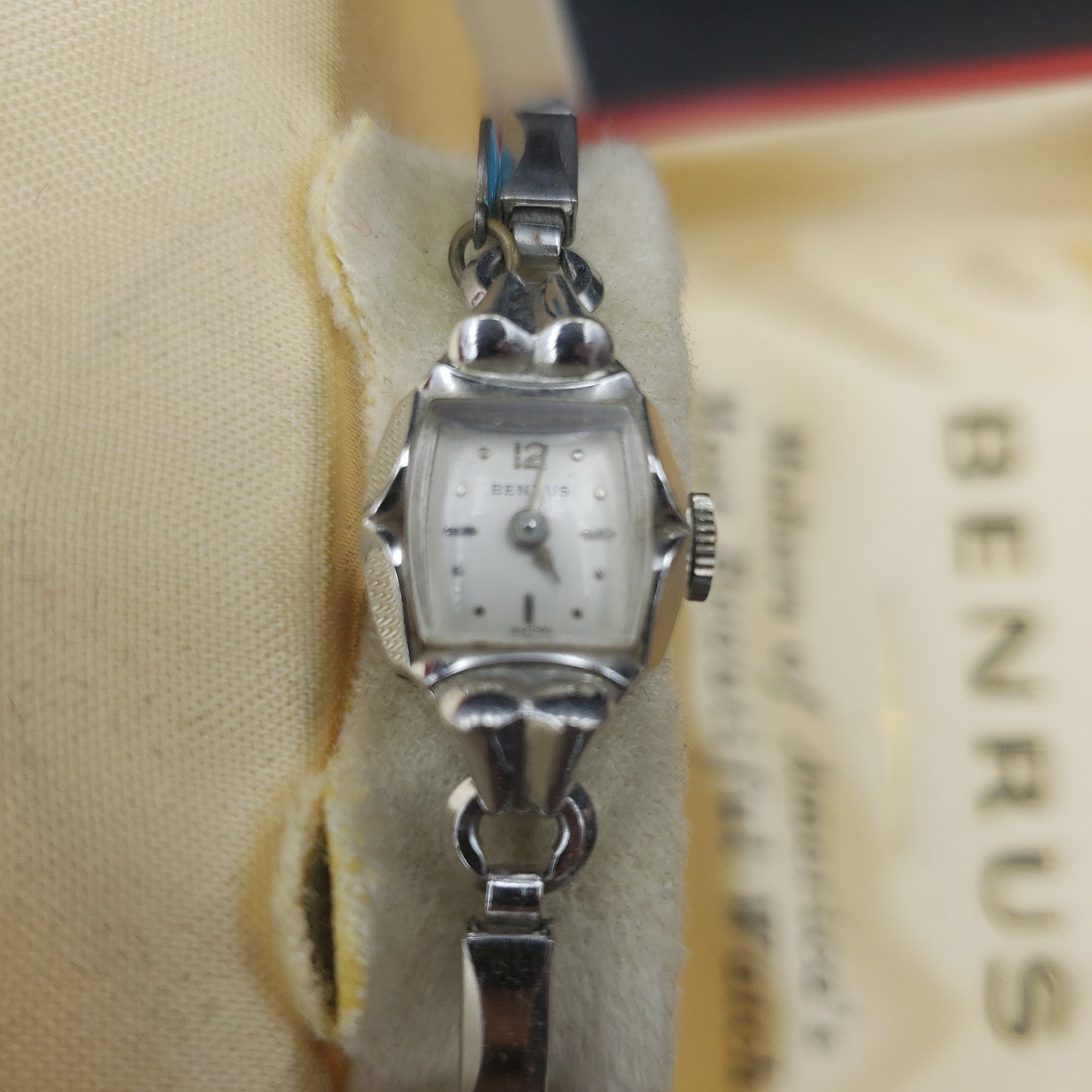 Benrus watch w/case
