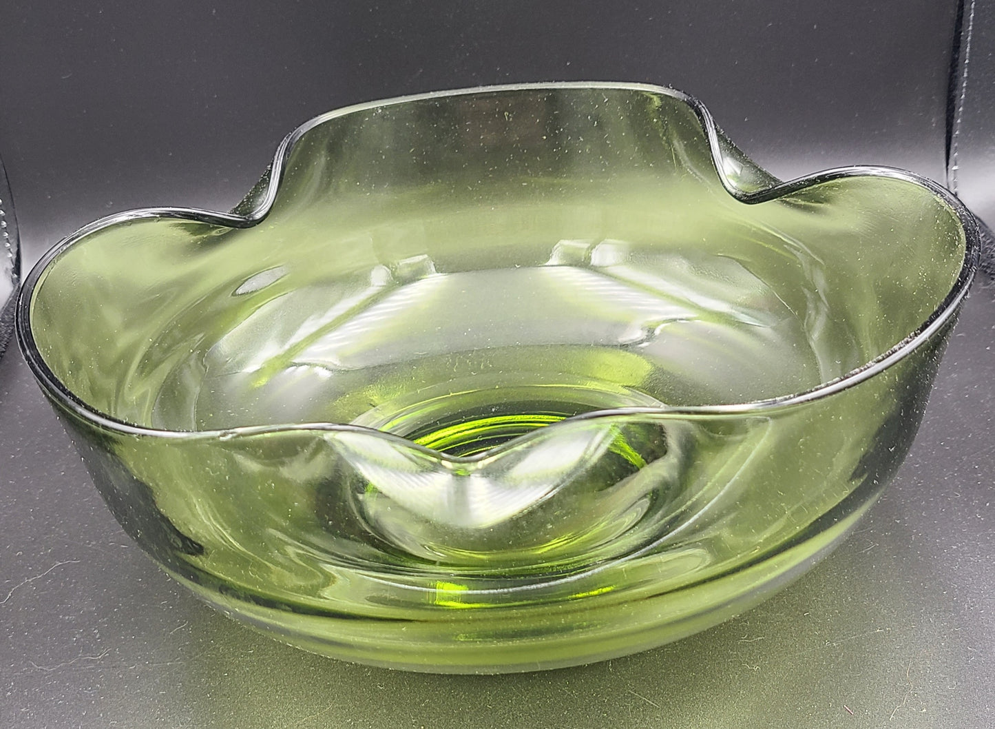 Anchor Hocking Avocado Serving Bowls