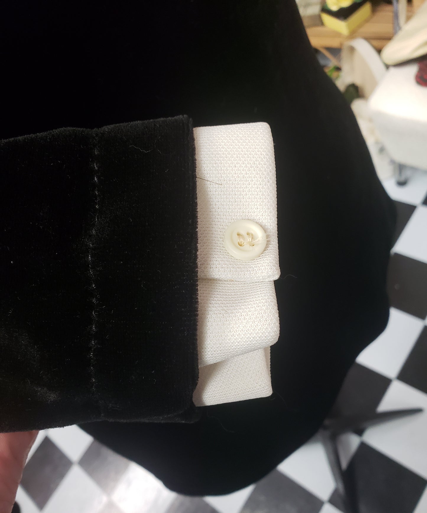 Velveteen Butte Collared Blouse