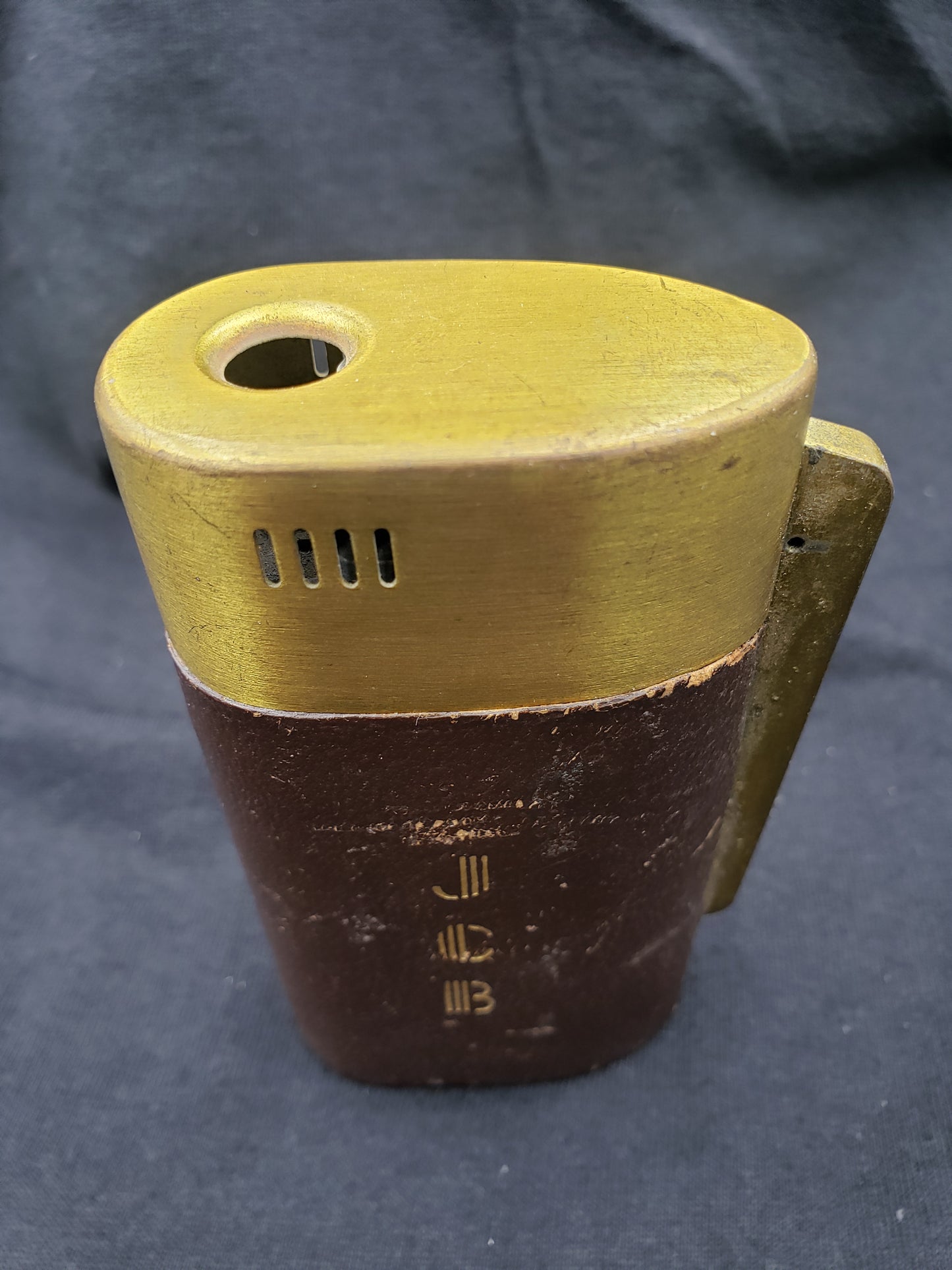 "JCB" large side button lighter