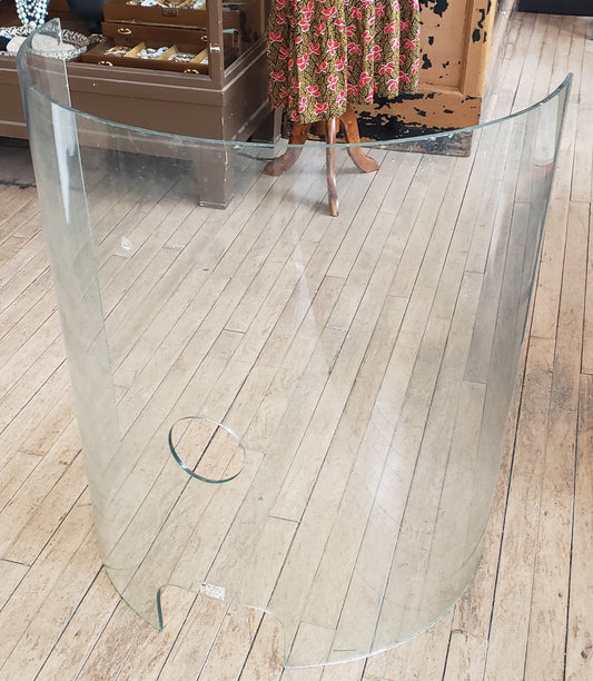 Round Ticket Booth Window