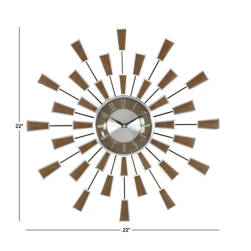 Ladue Metal Wall Clock