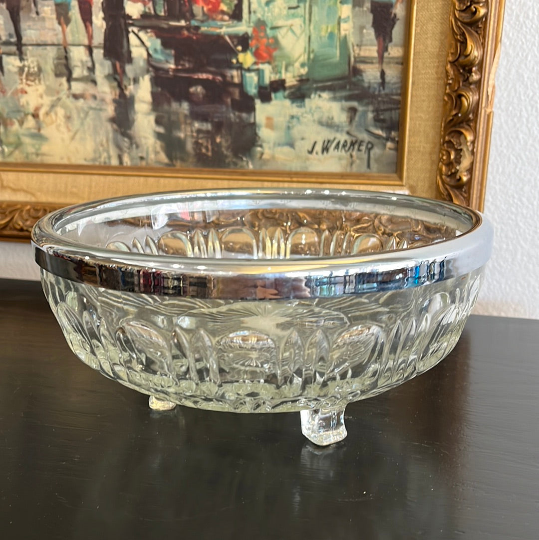 Crystal Pedestal Dish
