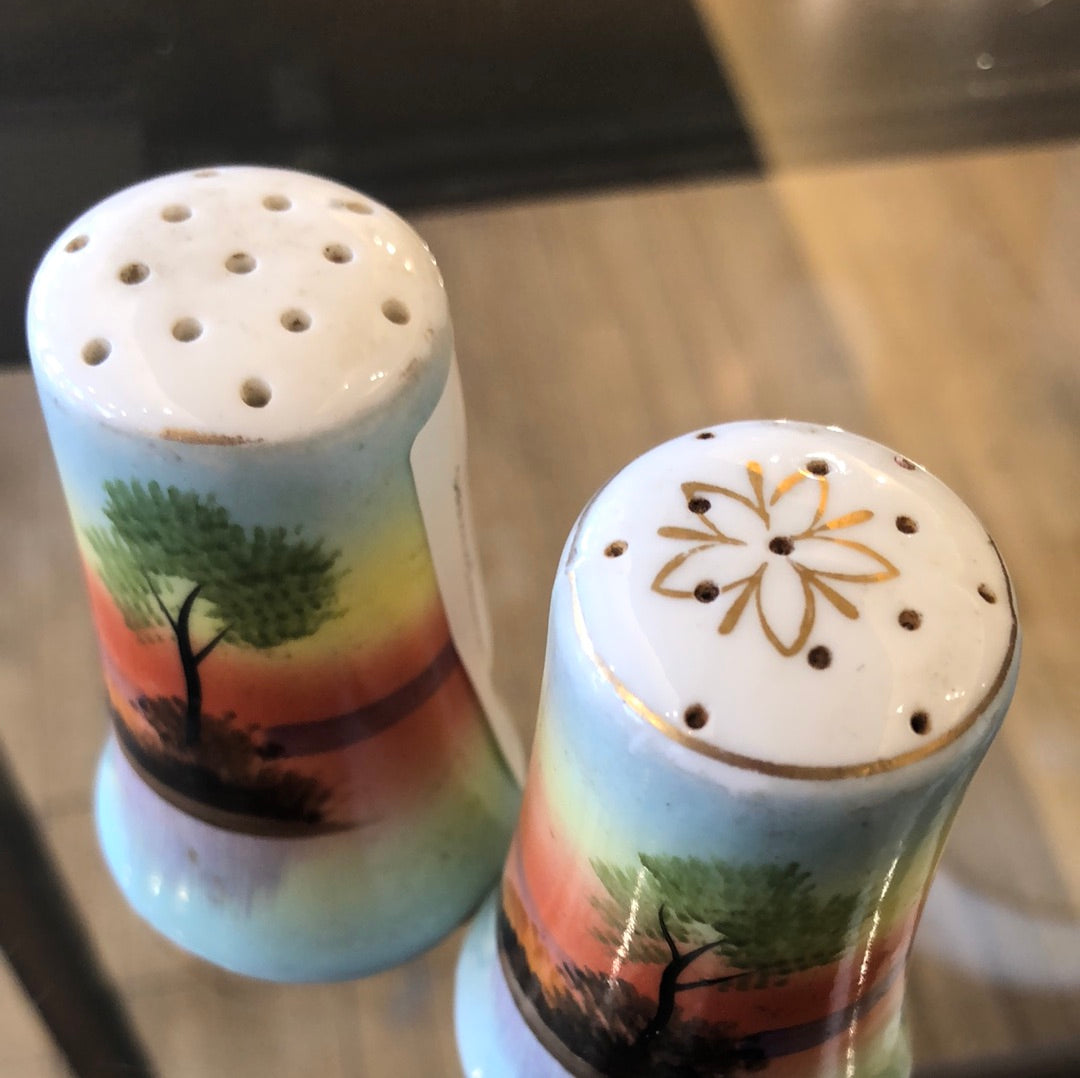 Sunset Salt and Pepper shakers