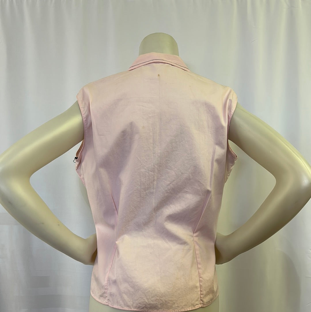 60s Light Pink Tank Shirt