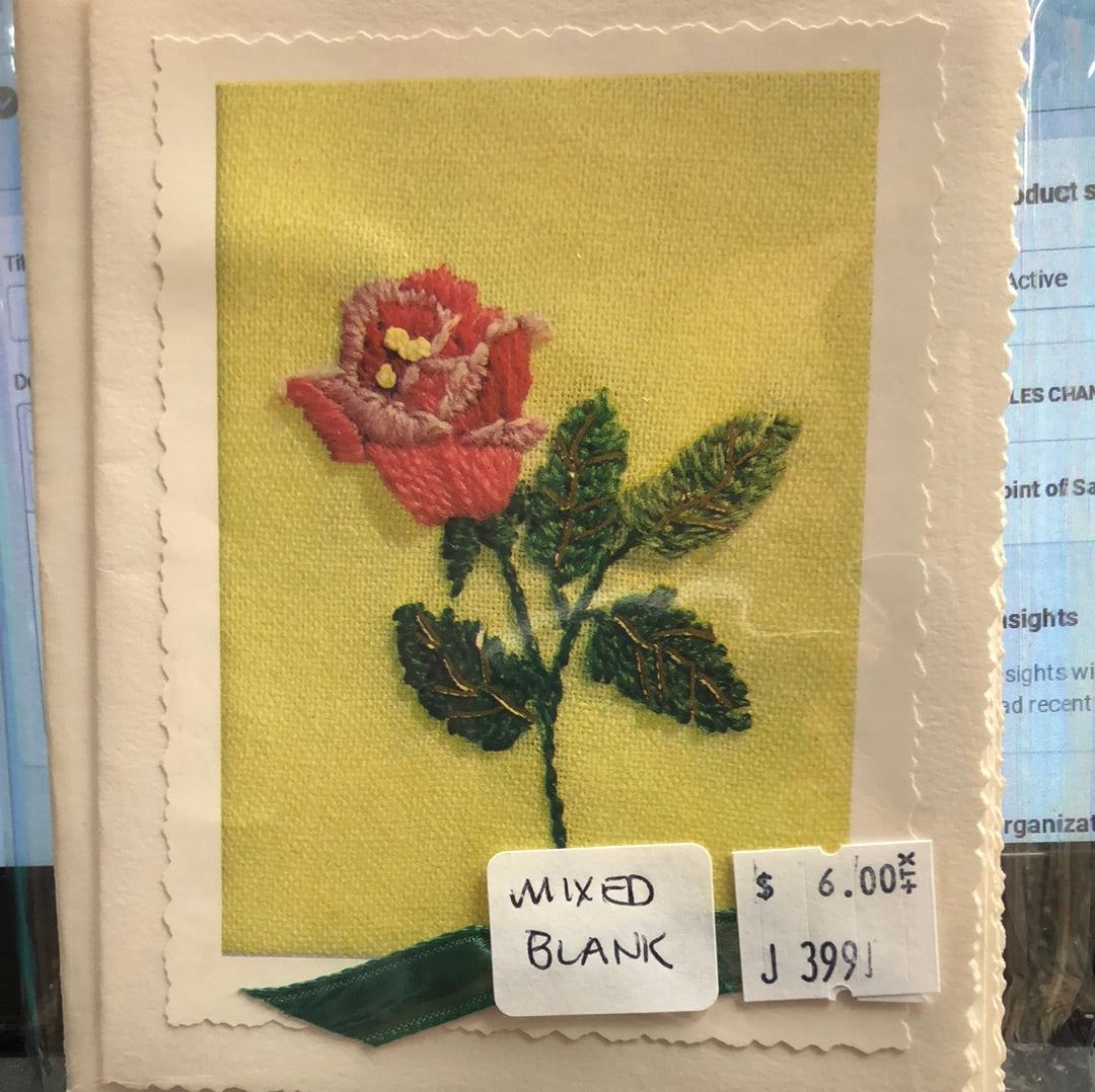 Mixed blank note cards and envelopes
