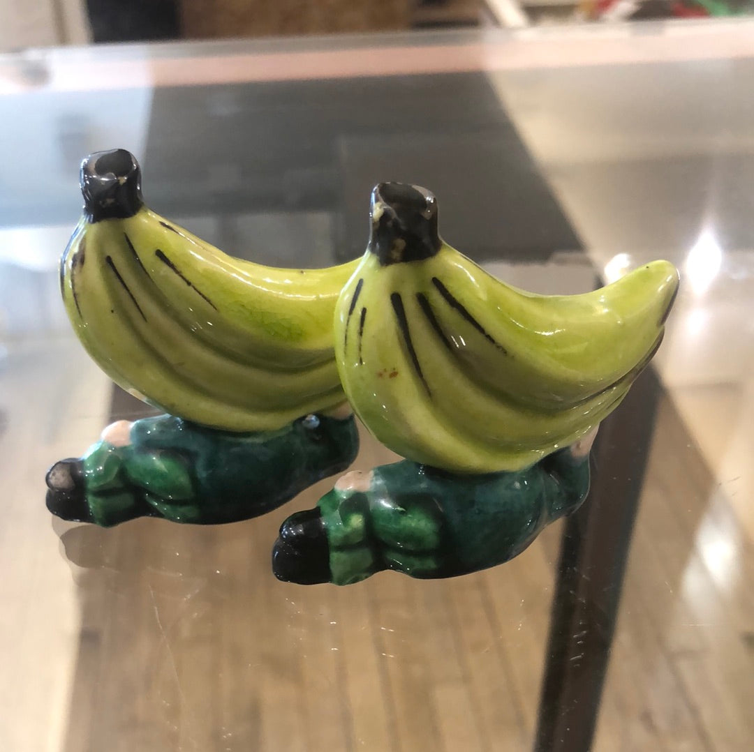 Banana man salt and pepper shakers