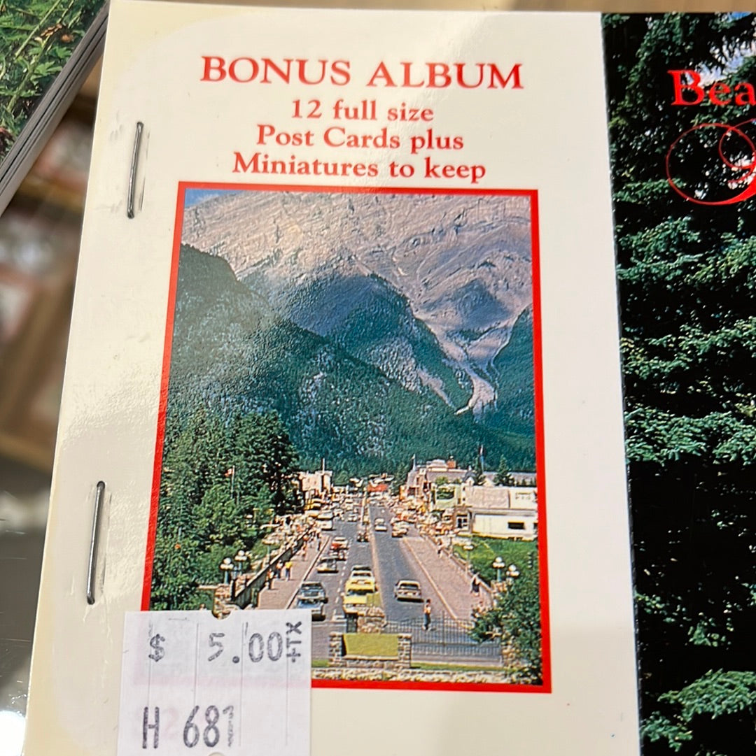 Banff post card book