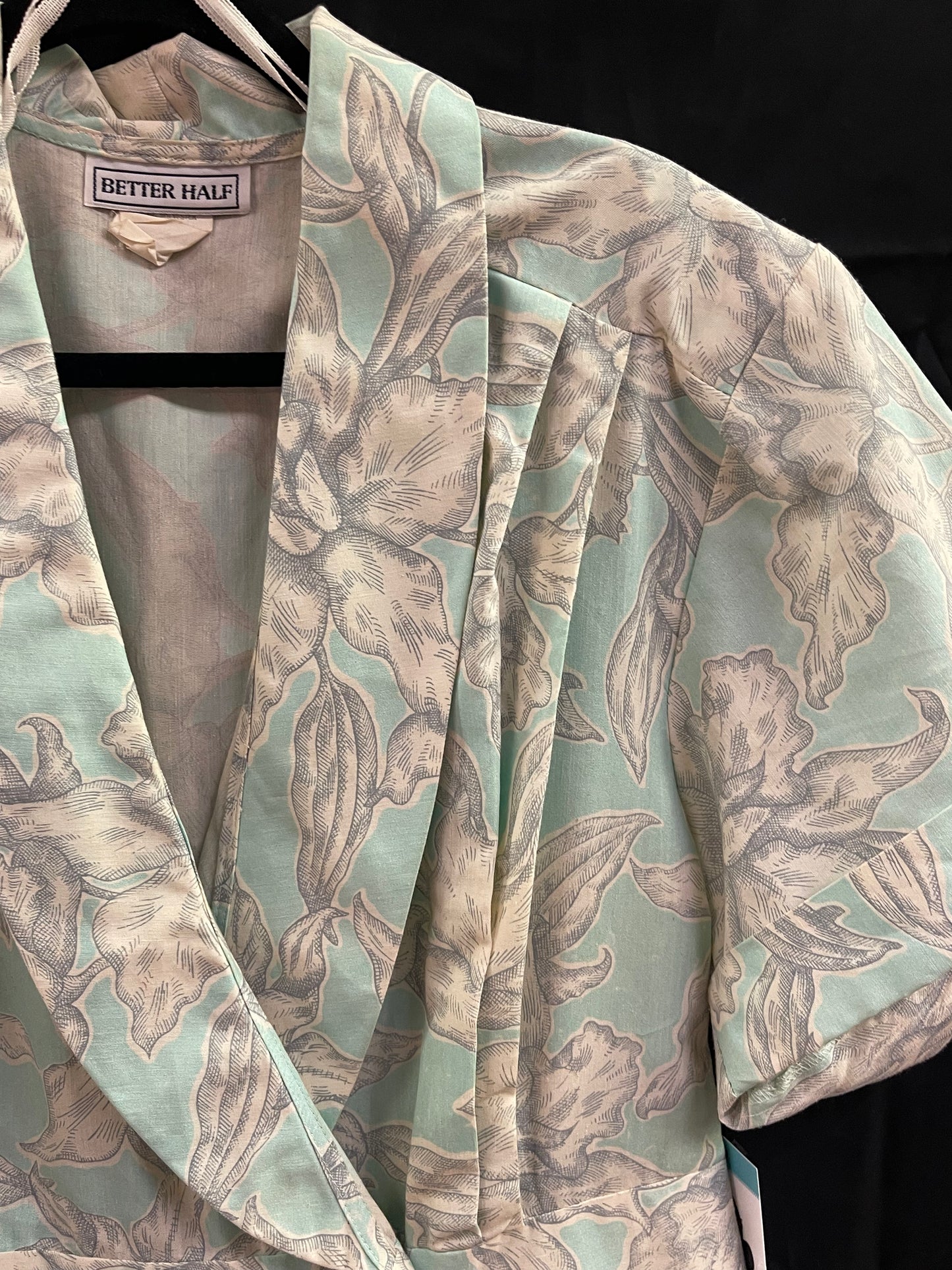 Gorgeous 80s Floral Dress