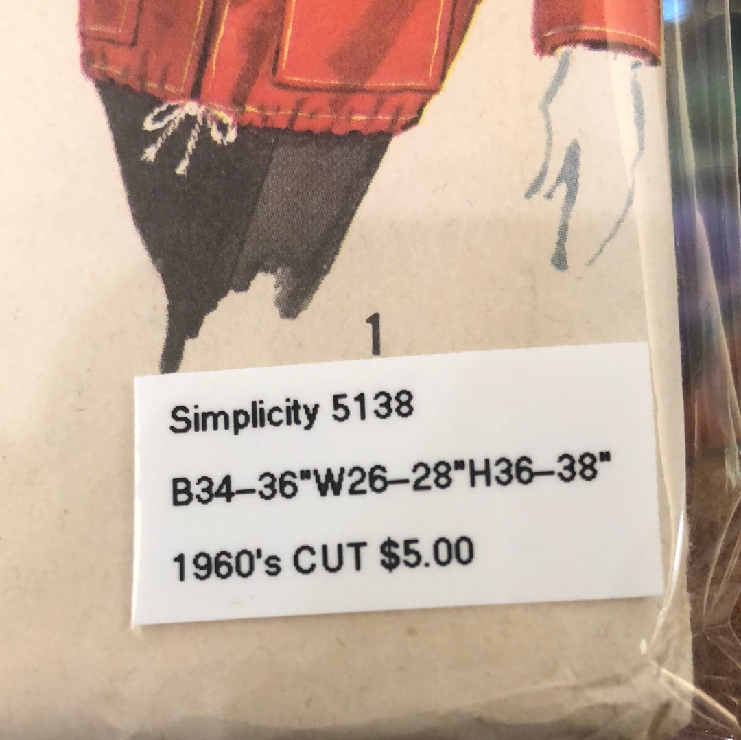 Simplicity 5138