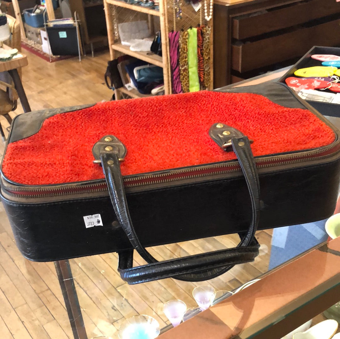 Red suit case