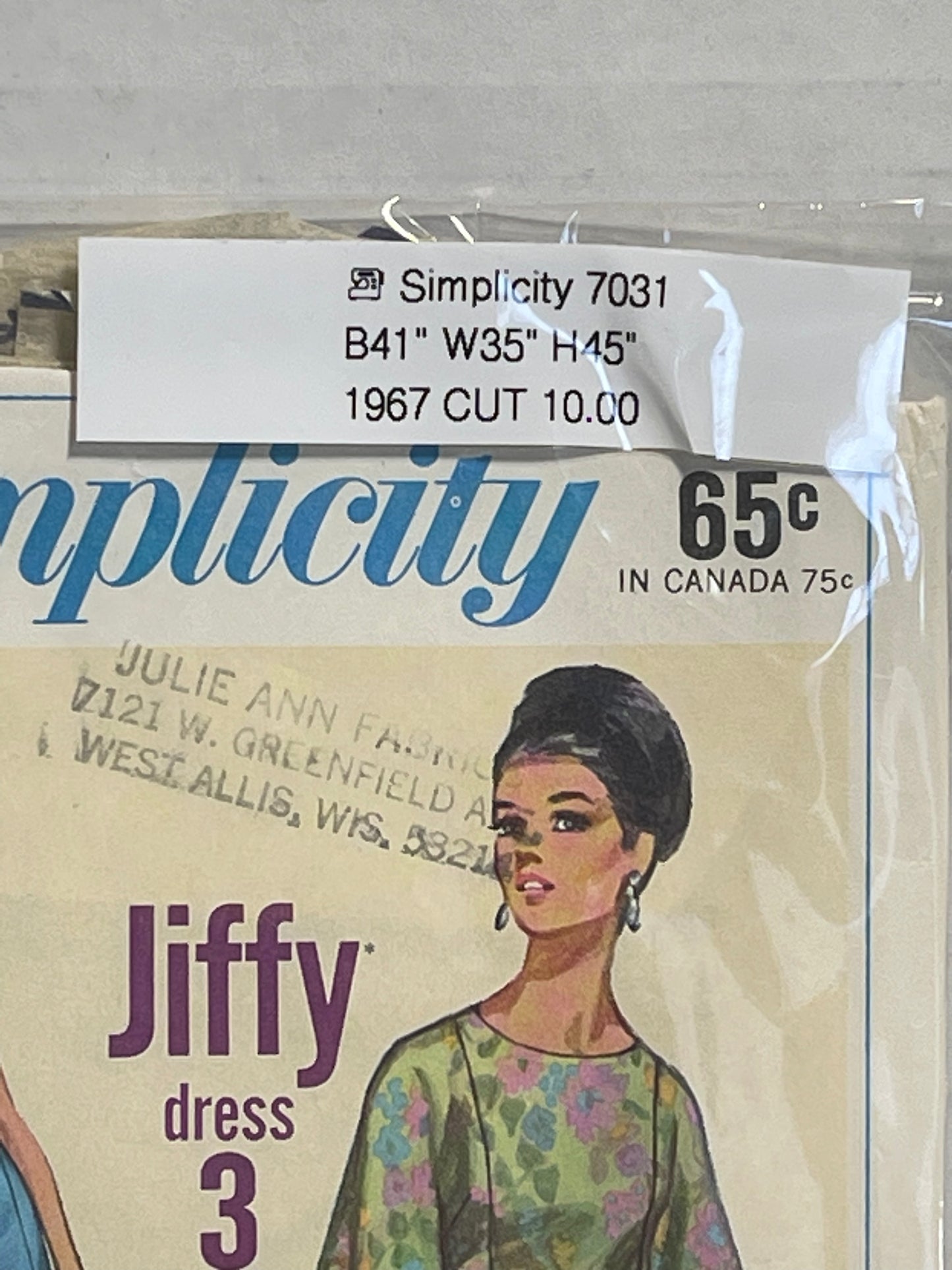 Simplicity 7031