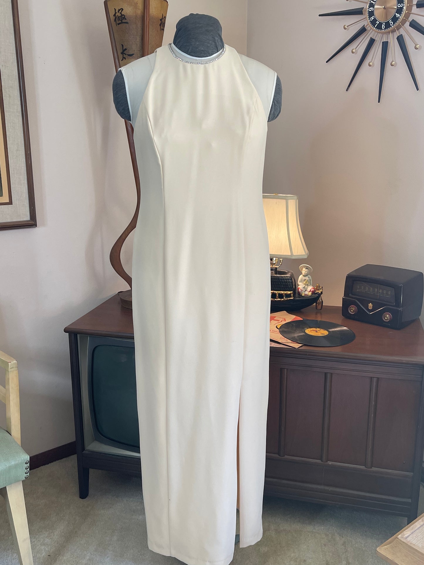 80s Full Length Cocktail Dress