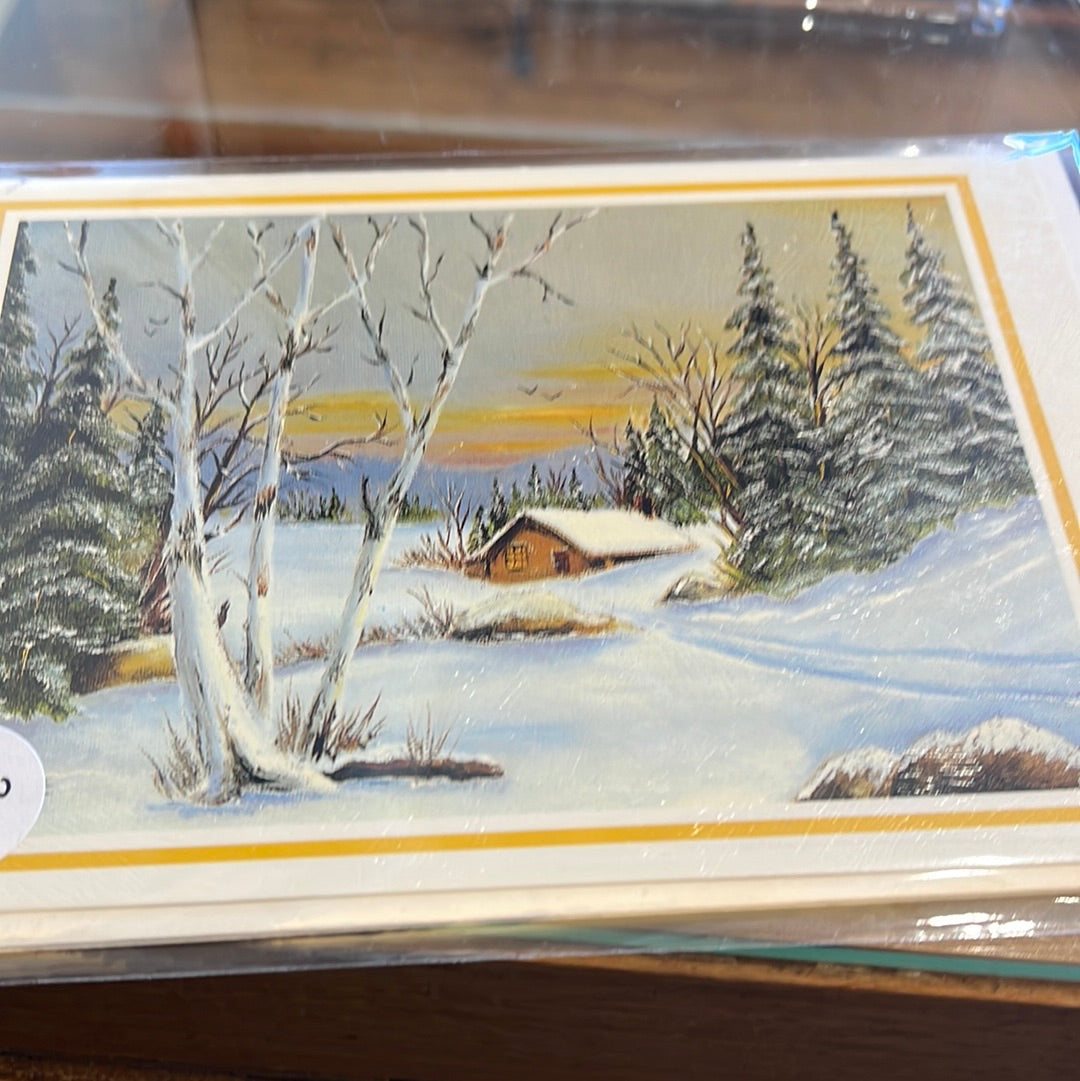 Holiday card two pack