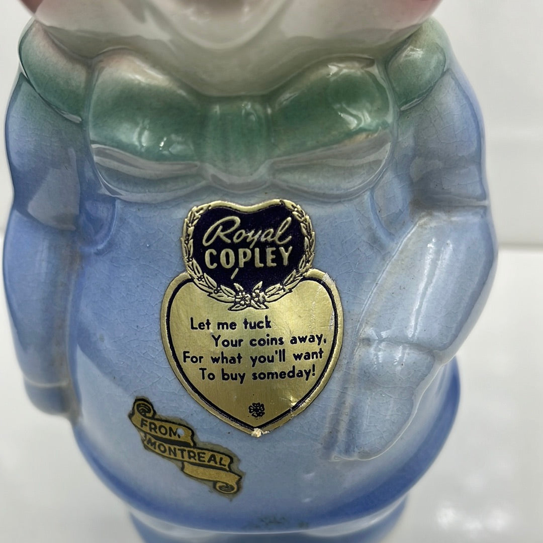Royal Copley Piggy Bank