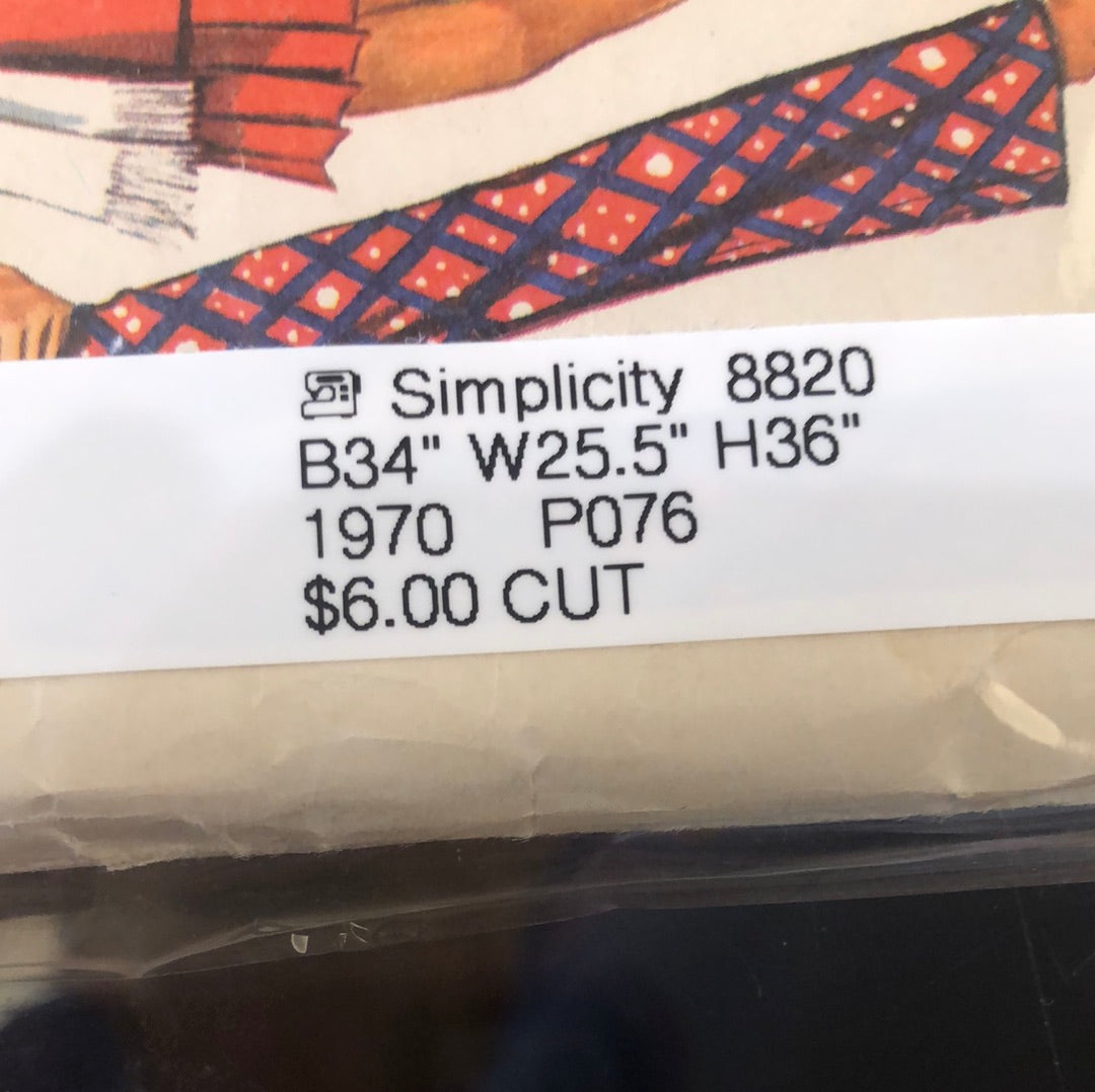 Simplicity 8820
