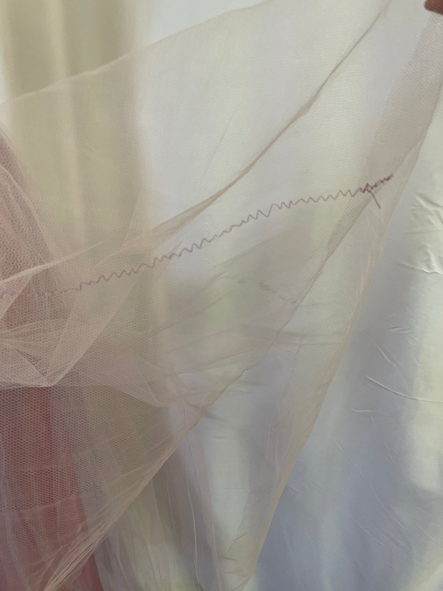 Lavender Tulle Formal Dress