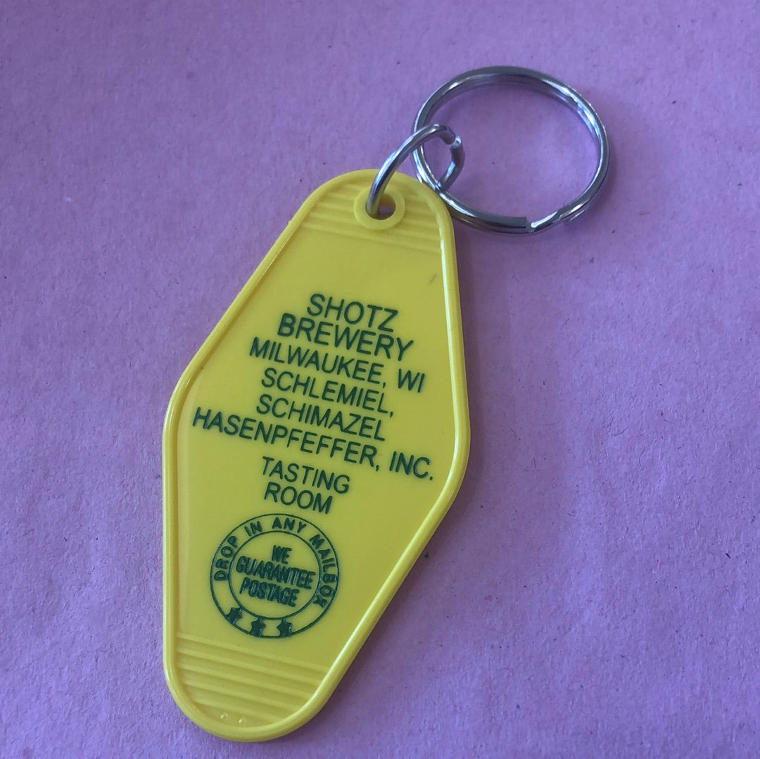 Shotz Brewery Key chain