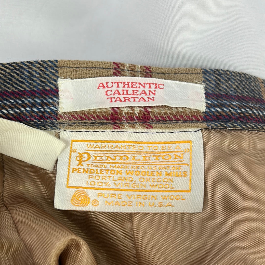 1950’s Pendleton Wool Skirt