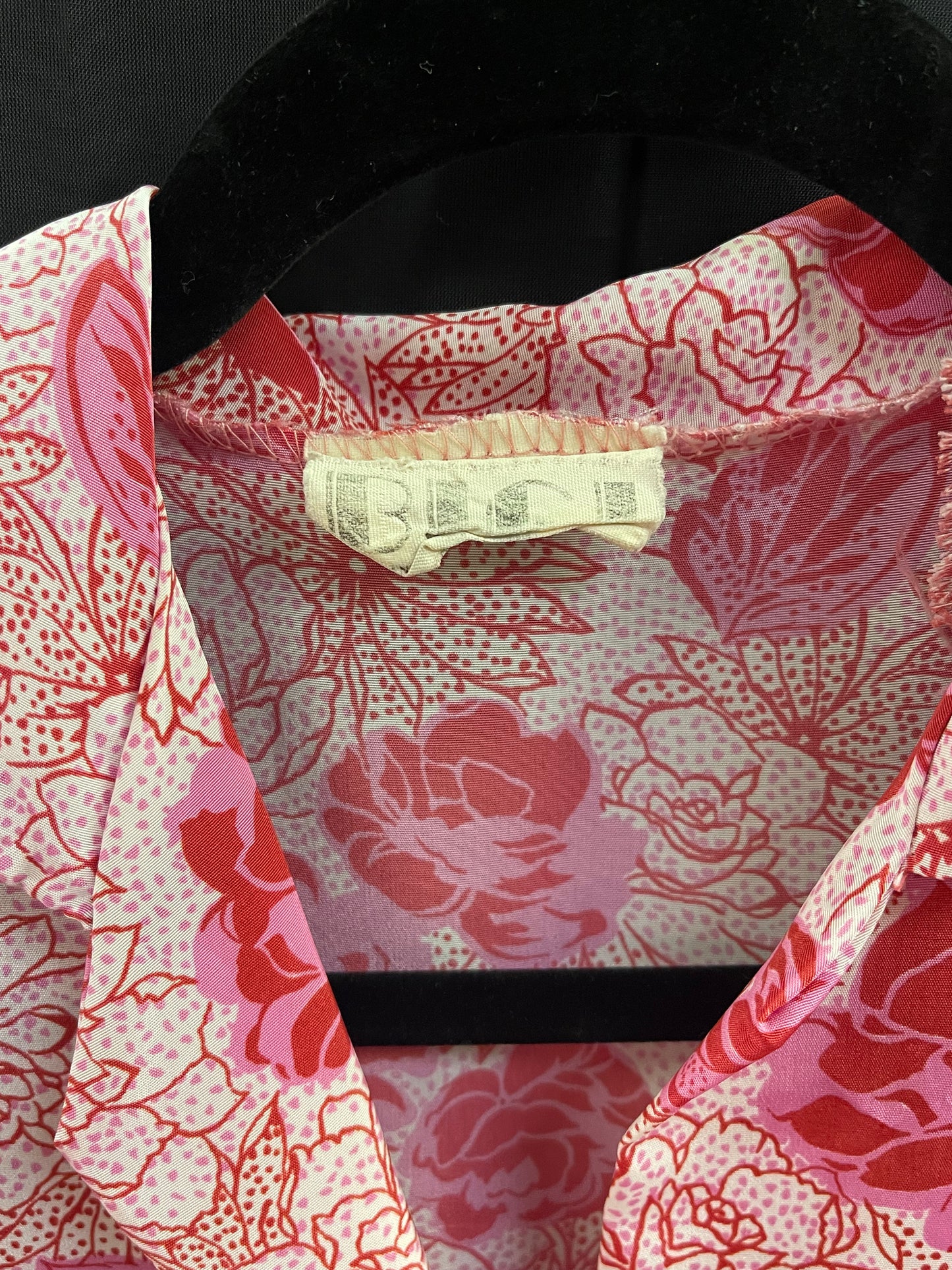 80s Pink Floral Dress