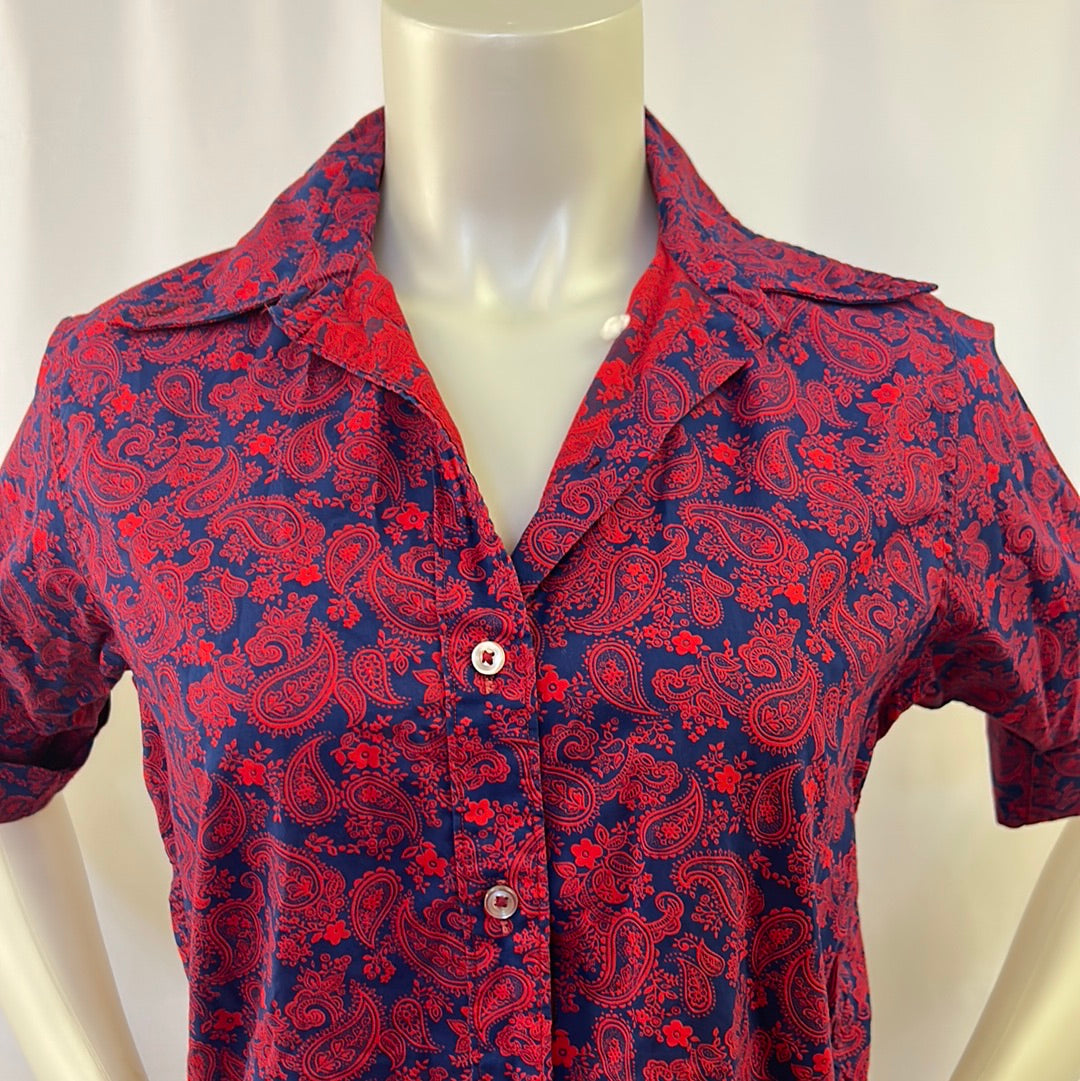 Mad Shirter Paisley Blouse