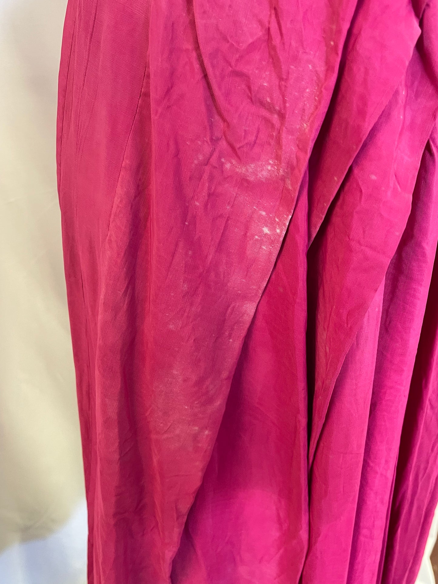 40s Deep Pink Dress - Wounded