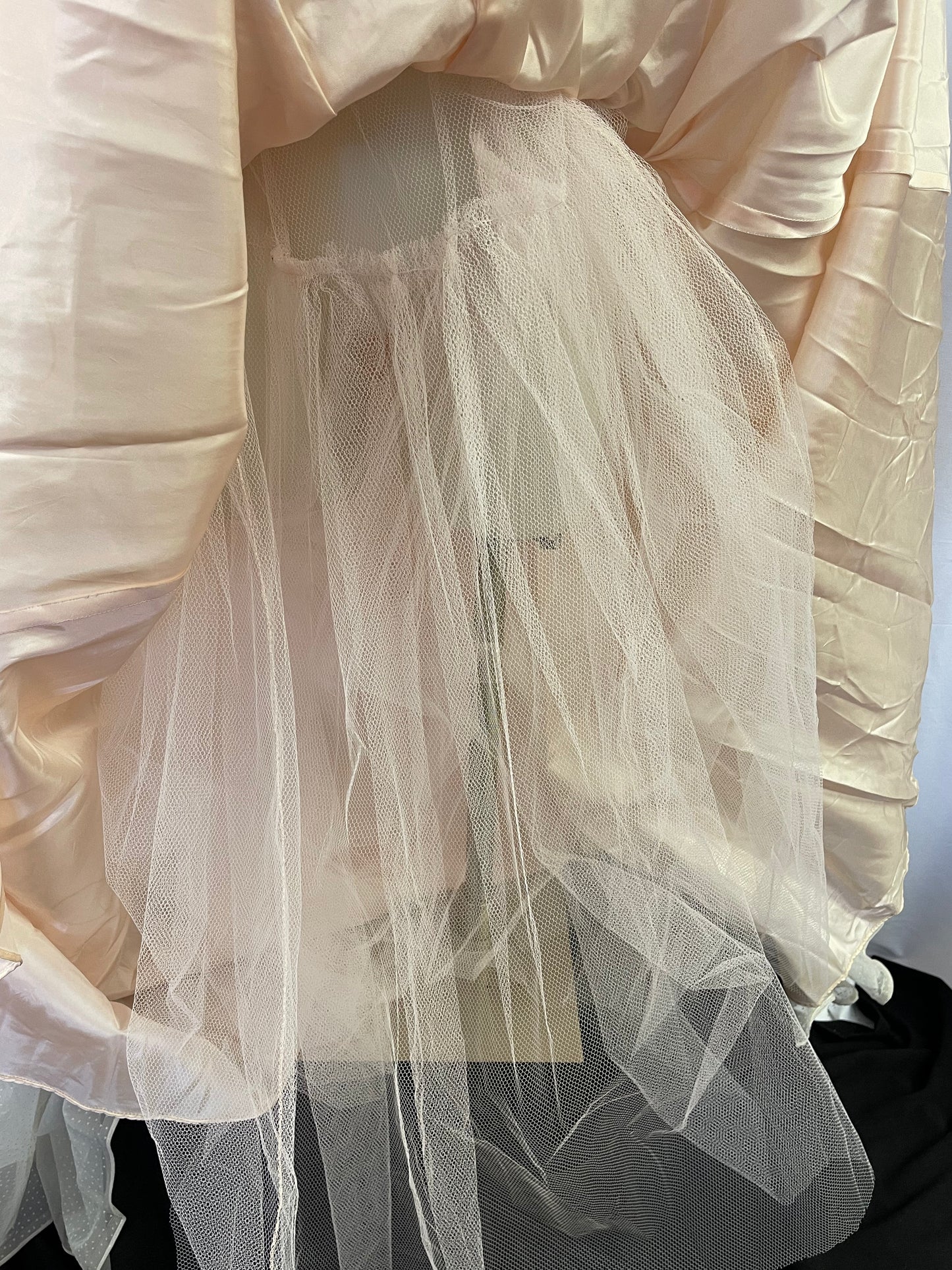 50s Pink Formal Gown