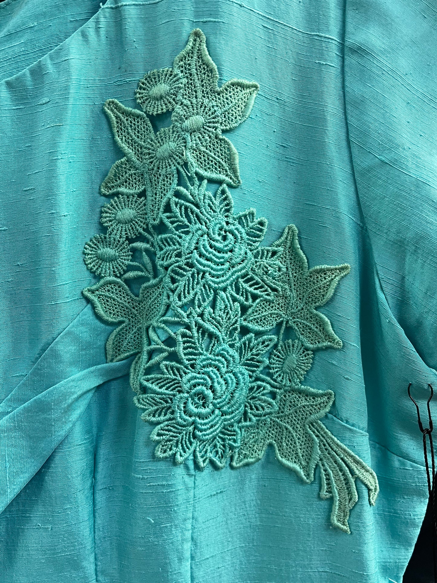 60s Teal Wiggle Dress