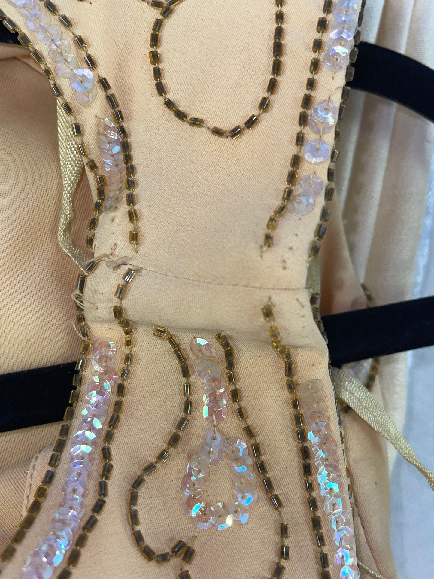 Full Length Beaded Gown