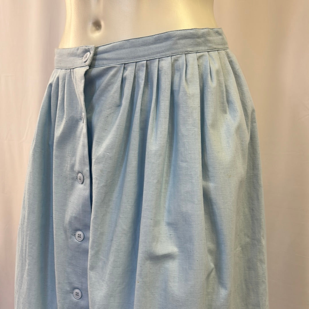 80’s Powder Blue Skirt