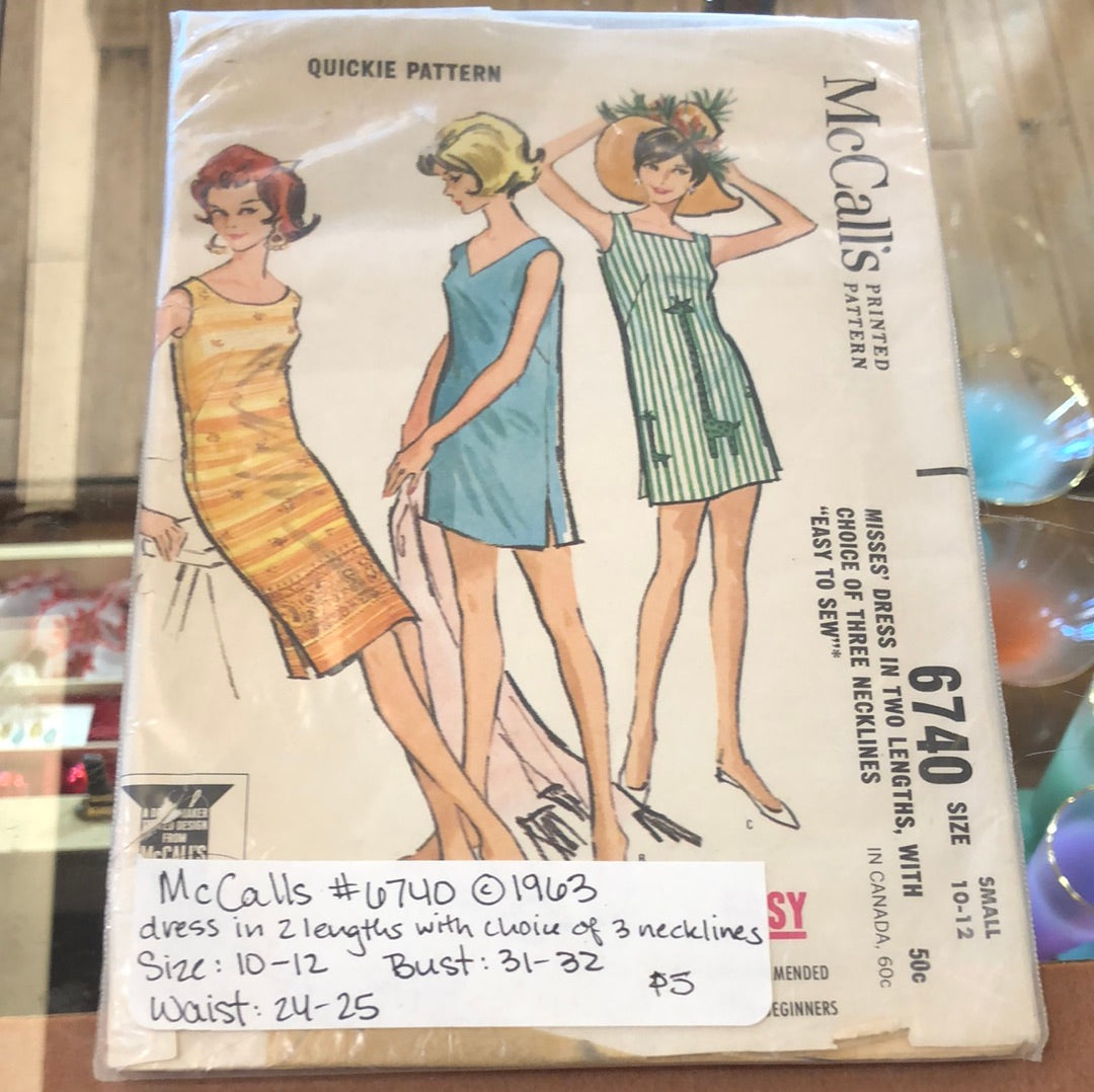 McCalls 6740